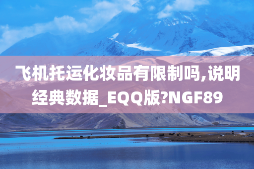 飞机托运化妆品有限制吗,说明经典数据_EQQ版?NGF89