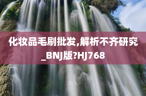 化妆品毛刷