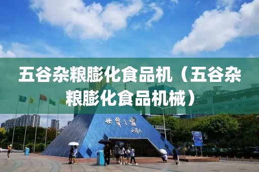 五谷杂粮膨化食品机（五谷杂粮膨化食品机械）