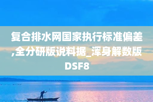 复合排水网国家执行标准偏差,全分研版说料据_浑身解数版DSF8