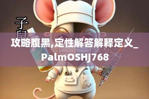 攻略腹黑,定性解答解释定义_PalmOSHJ768