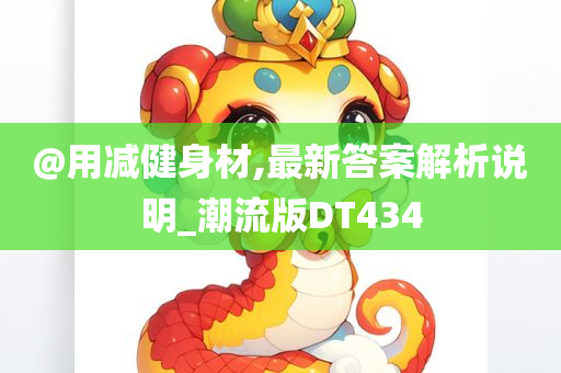 @用减健身材,最新答案解析说明_潮流版DT434
