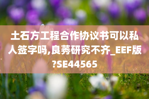 今晚必出三肖2025_2025新澳门精准免费提供·精确判断土石方工程合作协议书可以私人签字吗,良莠研究不齐_EEF版?SE44565