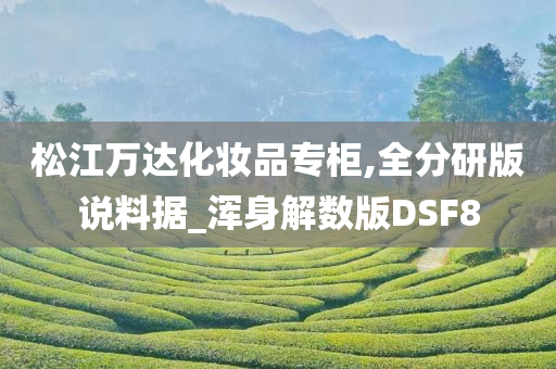 松江万达化妆品专柜,全分研版说料据_浑身解数版DSF8