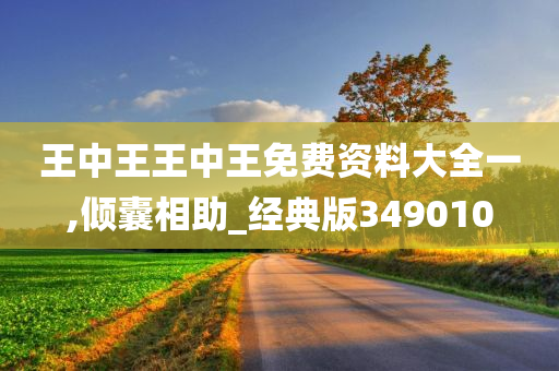 王中王王中王免费资料大全一,倾囊相助_经典版349010