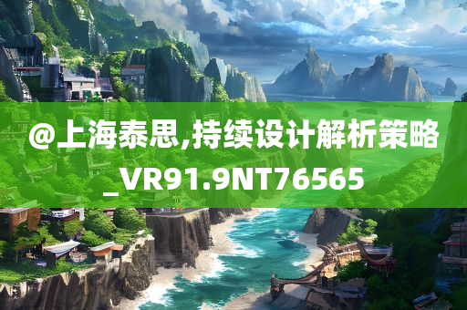 @上海泰思,持续设计解析策略_VR91.9NT76565
