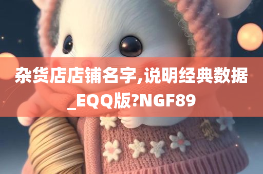 杂货店店铺名字,说明经典数据_EQQ版?NGF89