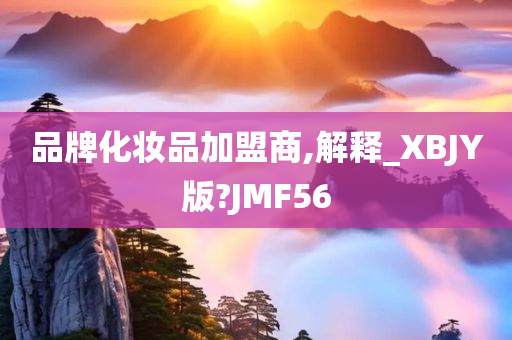 品牌化妆品加盟商,解释_XBJY版?JMF56