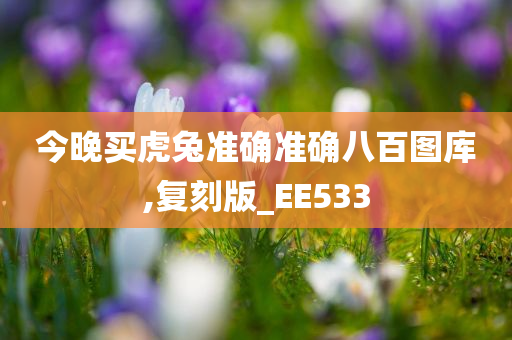 今晚买虎兔准确准确八百图库,复刻版_EE533