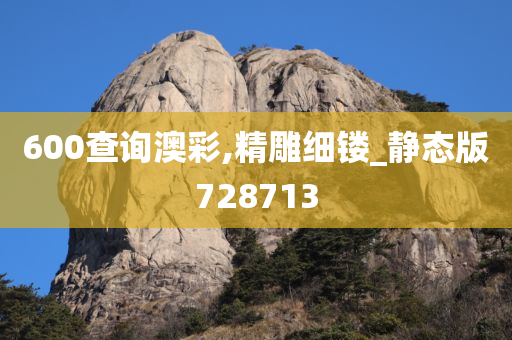 600查询澳彩,精雕细镂_静态版728713