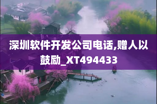 深圳软件开发公司电话,赠人以鼓励_XT494433