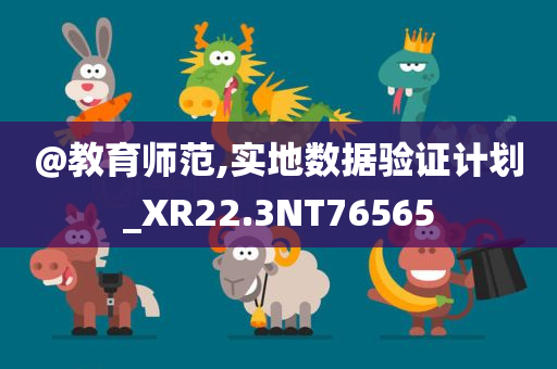 @教育师范,实地数据验证计划_XR22.3NT76565