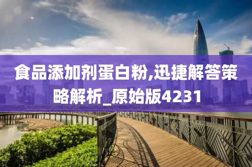 食品添加剂蛋白粉,迅捷解答策略解析_原始版4231