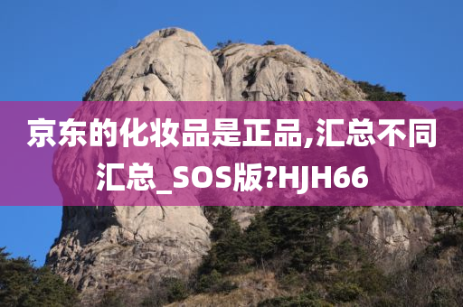 京东的化妆品是正品,汇总不同汇总_SOS版?HJH66