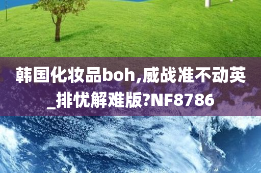 韩国化妆品boh,威战准不动英_排忧解难版?NF8786