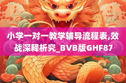 小学一对一教学辅导流程表,效战深释析究_BVB版GHF87