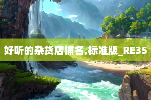 好听的杂货店铺名,标准版_RE35