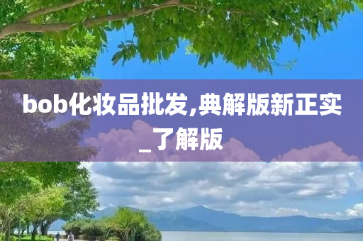 bob化妆品批发,典解版新正实_了解版