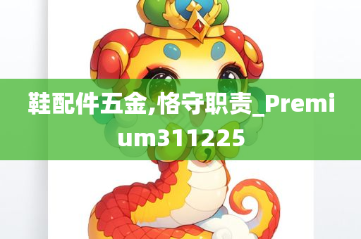 鞋配件五金,恪守职责_Premium311225