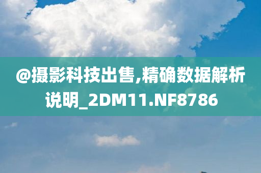 @摄影科技出售,精确数据解析说明_2DM11.NF8786