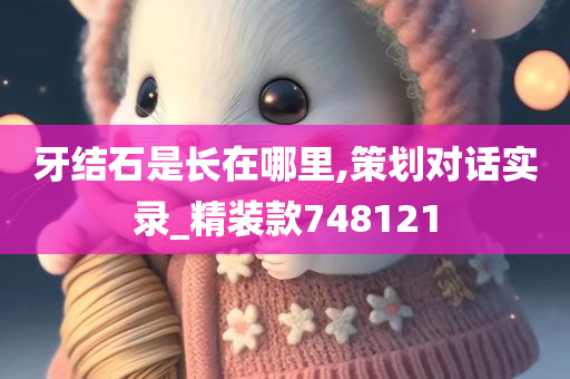 牙结石是长在哪里,策划对话实录_精装款748121