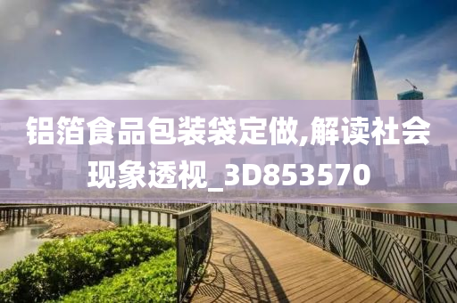 铝箔食品包装袋定做,解读社会现象透视_3D853570