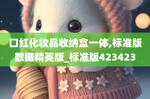 口红化妆品收纳盒一体,标准版数据精英版_标准版423423