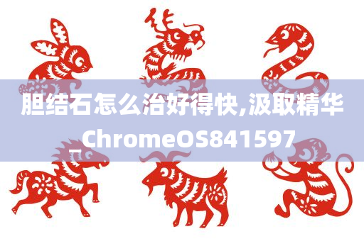 胆结石怎么治好得快,汲取精华_ChromeOS841597