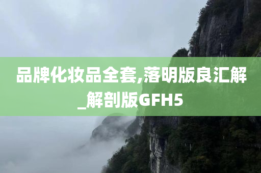 品牌化妆品