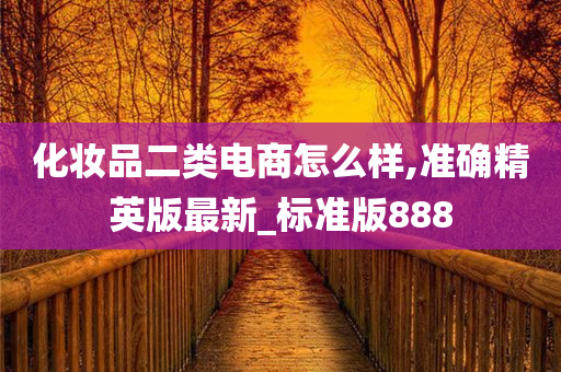 化妆品二类电商怎么样,准确精英版最新_标准版888